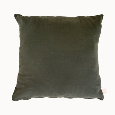 Olive Linen Pillow