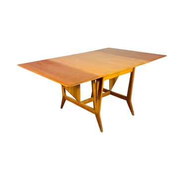 Heywood Wakefield Drop Leaf Dining Table