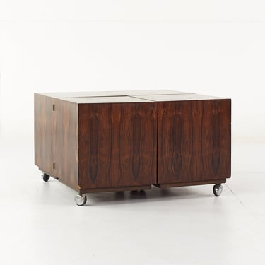 Leif Alring Mid Century Rosewood Modular Coffee Table - mcm 