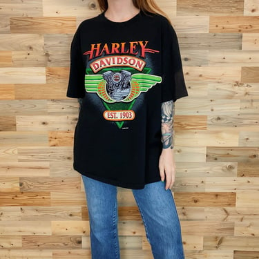 Harley Davidson Vintage 90's Tee Shirt 