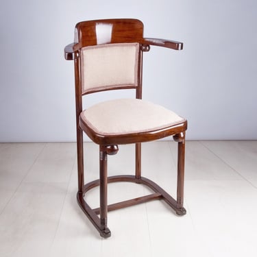 JJ Kohn/ Josef hoffmann chair/ bentwood chair black/ Thonet chair/ fledermaus chair/ art nouveau furniture/ restored chair 