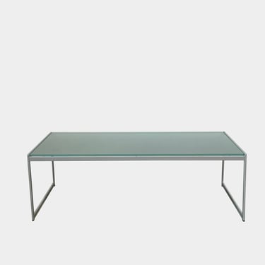 Italian Frosted Glass Coffee Table