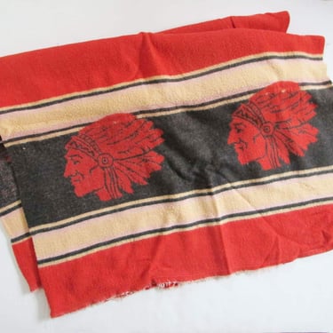 Vintage 40s 50s Beacon Blanket 70x69 Twin - | Milk Teeths - Long