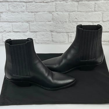 Saint Laurent West Chelsea Boots, New, Size 35.5, Black