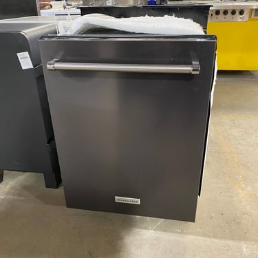 KitchenAid 24" Black Stainless Steel Dishwasher KDTM804KBS0