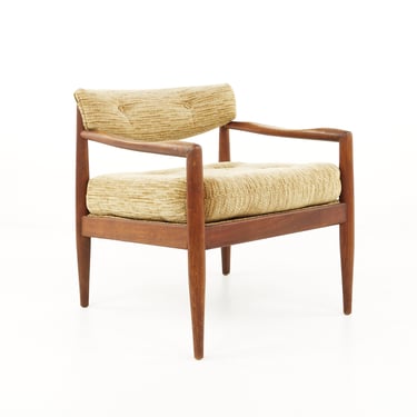 Adrian Pearsall for Craft Associates Walnut Lounge Chair - mcm 
