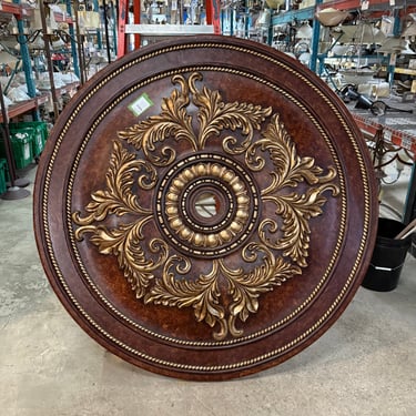 Livex 5' Diameter Ceiling Medallion in Verona Bronze Finish 8229-63 (Previously Installed)