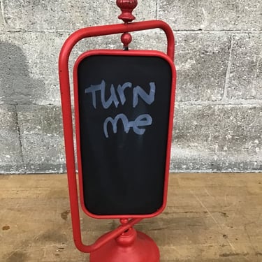 Spinning Chalkboard Sign (Seattle)