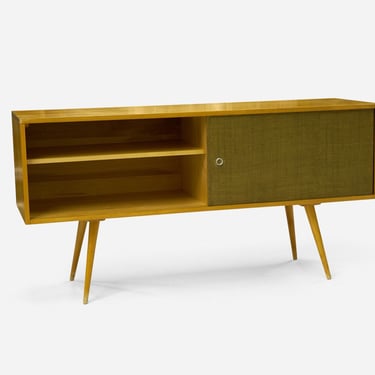 Paul McCobb Winchedon Planner Group Grasscloth Credenza 