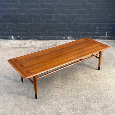 Mid-Century Modern Walnut Acclaim Coffee Table by Lane, c.1960’s 