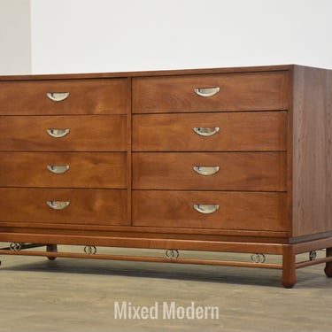 Mid Century Chestnut Dresser 