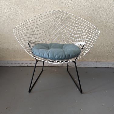 Vintage Harry Bertoia Wire Diamond Chair 