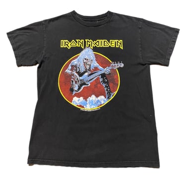 (M) Black 2004 Iron Maiden T-Shirt 071522 RK