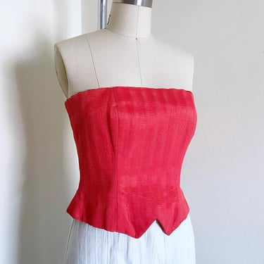 Vintage Mila Schon Bustier Top 