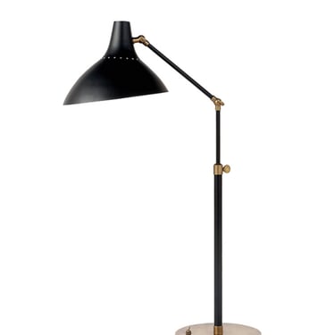 Charlton Adjustable Table Lamp, Black