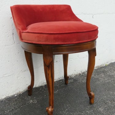 French Swivel Vanity Stool Chair 2864