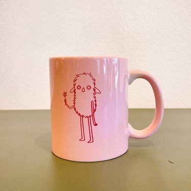 Pink Friendship Flower Mug