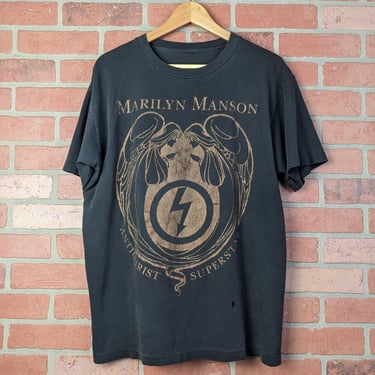 Vintage 90s Double Sided Marilyn Manson ORIGINAL Band Tee - Large 