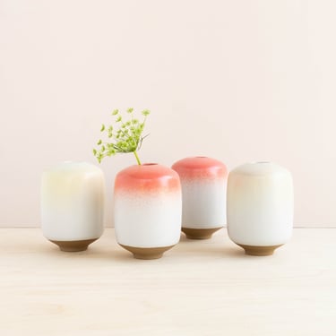 Daniel Vu Ceramics: Pedestal Bud Vase