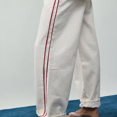 Pinstripe Track Pant