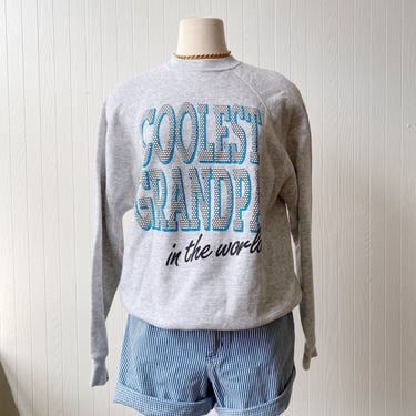 Vintage Coolest Grandpa Sweatshirt | Size XLG 