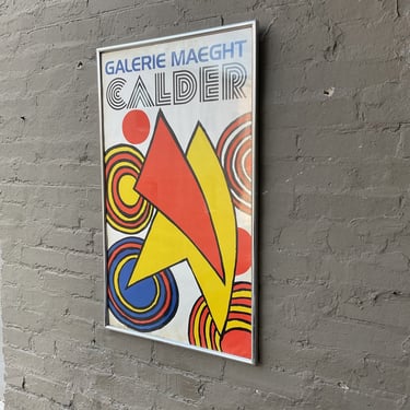 Vintage Calder Exhibition Print