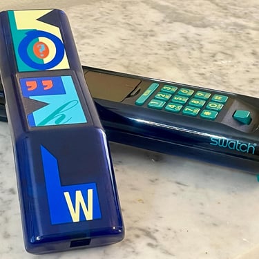 Vintage Swatch DuoPhone, Gutenberg Edition - Unused/Original Packaging 