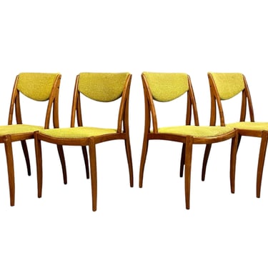 Barney Flagg for Drexel Midcentury Dining Chairs set of Four