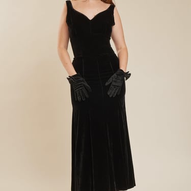 Valentina Velvet Gown - M