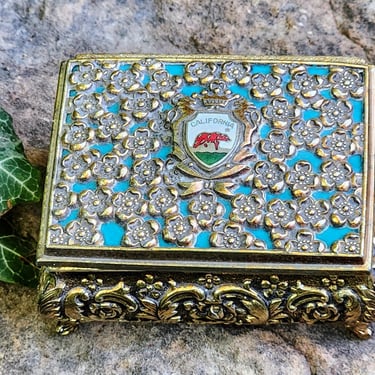 Vintage Jewelry Box California~Gifts for Her 