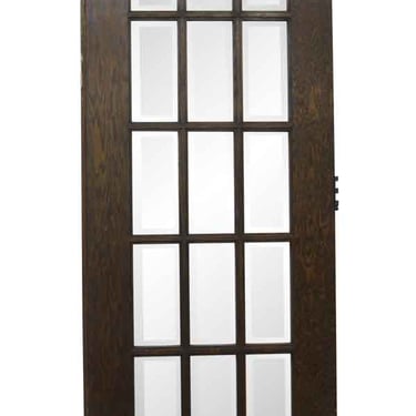 Vintage 15 Lite Oak French Door 83.75 x 30.75