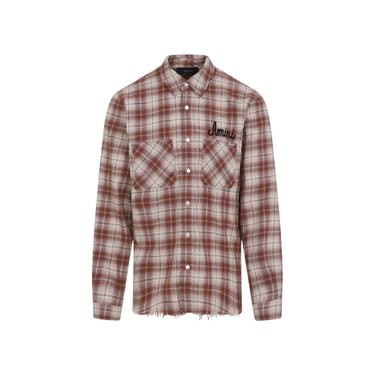 Amiri Shotgun Flannel Shirt Men