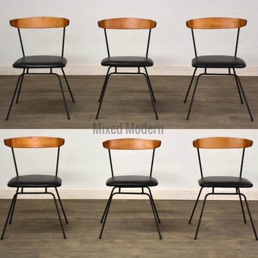 Clifford Pascoe Black Dining Chairs - Set of 6 