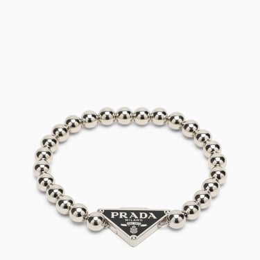 Prada 925 silver bracelet with logo