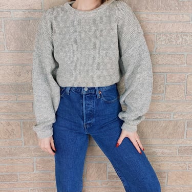90's Soft Cotton Knit Pullover Sweater 