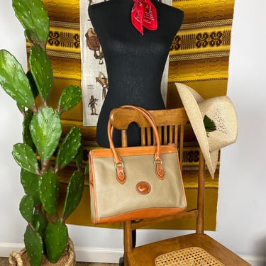 Vintage Dooney & Bourke Satchel Handbag 