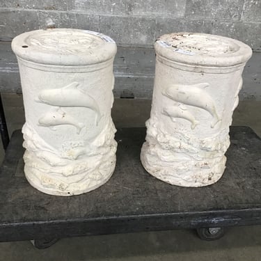 Dolphin Pedestal Pair (Seattle)