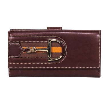 Gucci - Brown Leather Horsebit Wallet