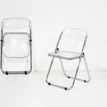 Lucite Folding Chair 