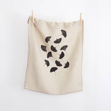 Brown Parcel Press - Ginkgo Tea Towel in Natural