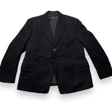 Vintage 1950s/1960s HUGGINS of BRISTOL Wool Sack Jacket ~ size 42 ~ Work Wear / Uniform ~ Sport Coat / Blazer ~ 