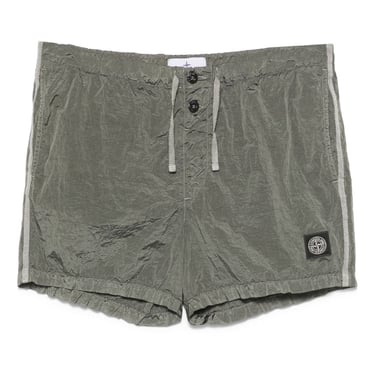 Stone Island Men Logo Nylon Swim Shorts