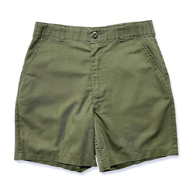 Vintage US Army OG-507 Shorts ~ measure 28.5 Waist ~ Field