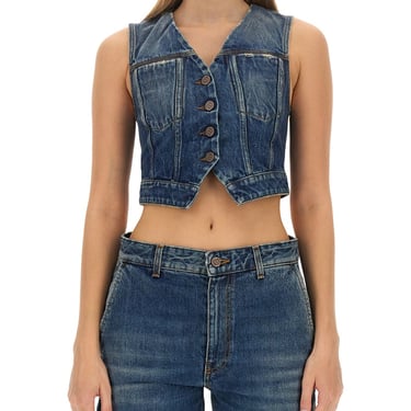 Stella Mccartney Women Denim Vest