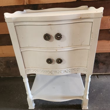 2 Drawer Side Table 17.5" x 26" x 14"