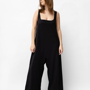 Wide Leg Jersey Jumpsuit