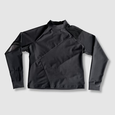 the 'black + mesh' long sleeve sun-guard