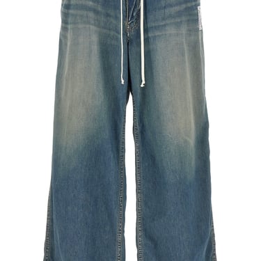 Maison Mihara Yasuhiro Women Drawstring Jeans