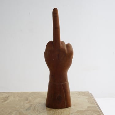 16" Finger Sculpture, 1970s 