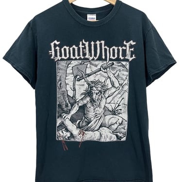 Vintage Y2K Goatwhore Heavy Metal Rock Band T-Shirt Medium
